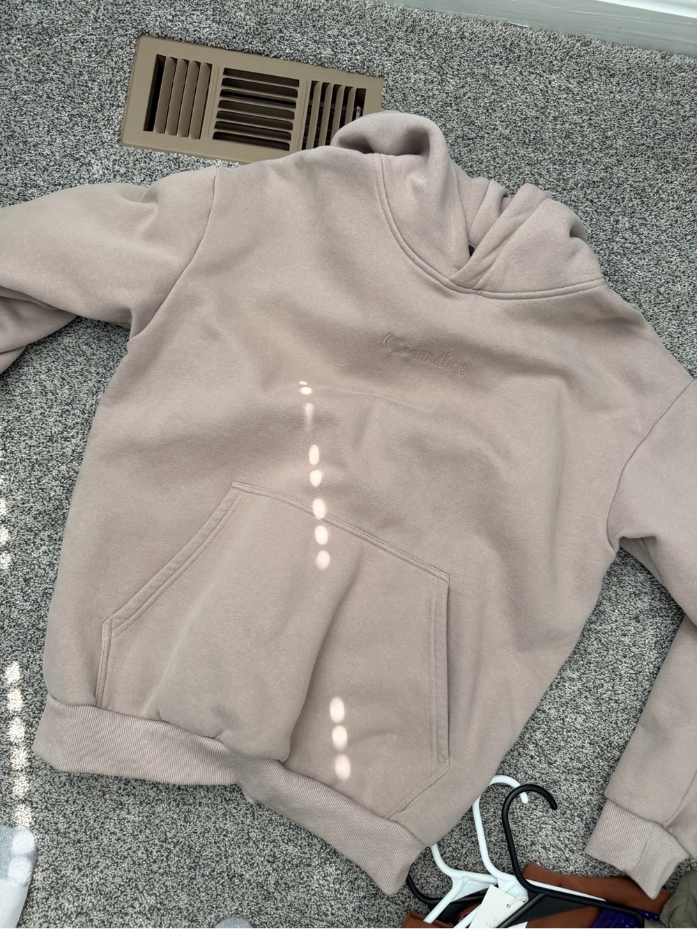 Comfort Women’s Dusty Taupe Hooded Sweatshirt
